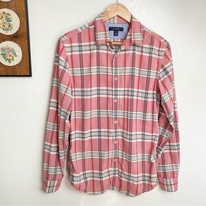 Banana Republic Plaid Soft Wash Button Up Shirt
